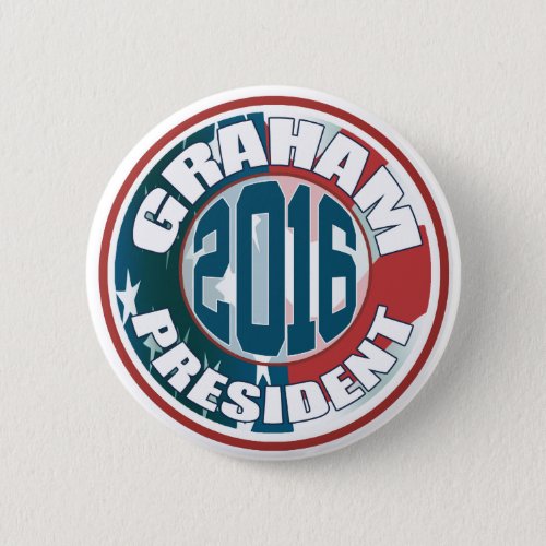 Lindsey Graham for President in 2016 Button