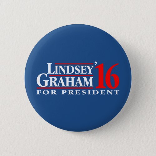 Lindsey Graham for President Pinback Button