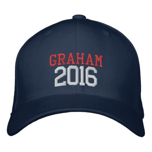 Lindsey Graham President 2016 Embroidered Baseball Hat