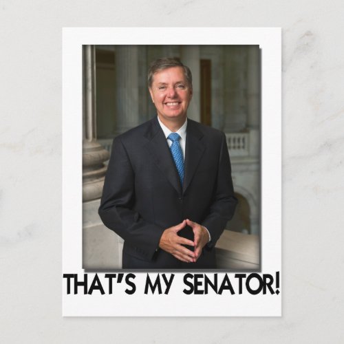Lindsey Graham Thats My Senator Postcard