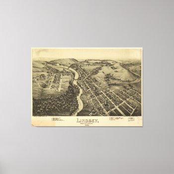 Lindsey  Pennsylvania (1895) Canvas Print by TheArts at Zazzle
