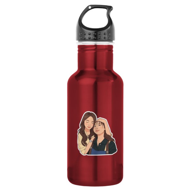 LinDy (GL pair) Stainless Steel Water Bottle (Front)