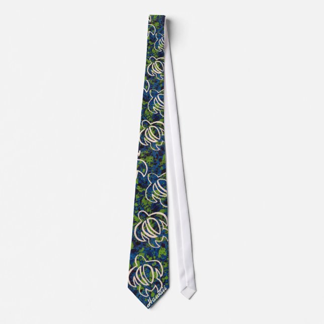 Line A Hawaii Honu Neck Tie (Front)