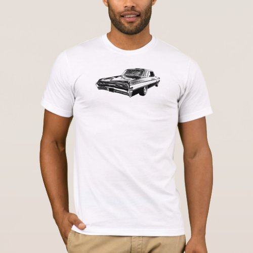 Line art 1962 Olds Starfire coupe T_Shirt