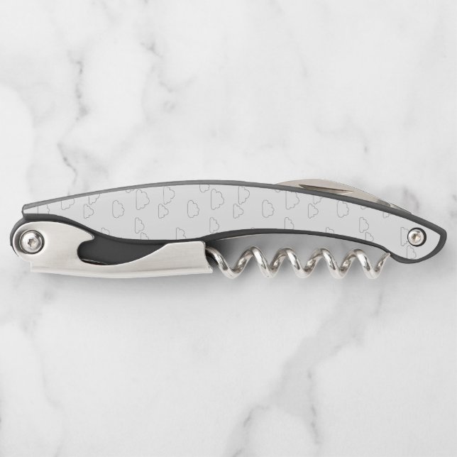 Line Art, Alabaster Corkscrew (Front)