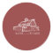 Line Art Barn Muted Red Farm Fall Wedding