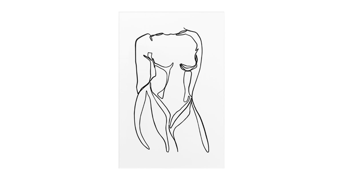 minimal body drawing