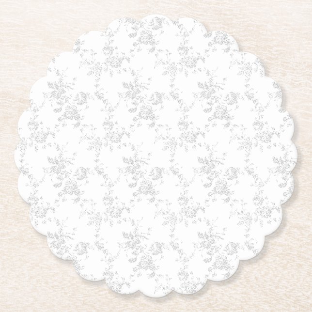 line art Design Paper Coaster (Front)