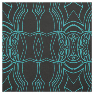 Line Art Design Pattern Fabric