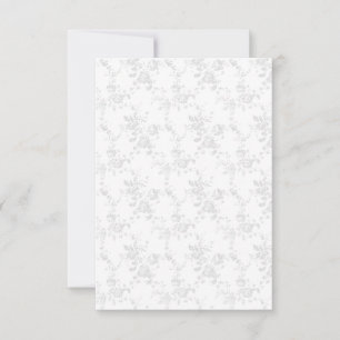 line art Design RSVP Card