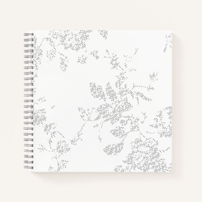 line art Design Spiral Notebook (Front)