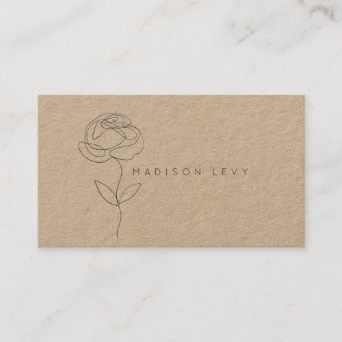 Line Art Ink Modern Native Artisan Business Appoi Appointment Card