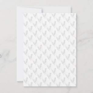 Line art, Seashell, Harp Invitation
