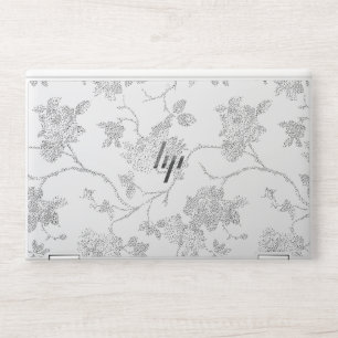 line art, Snow Drift, Vista White HP Laptop Skin
