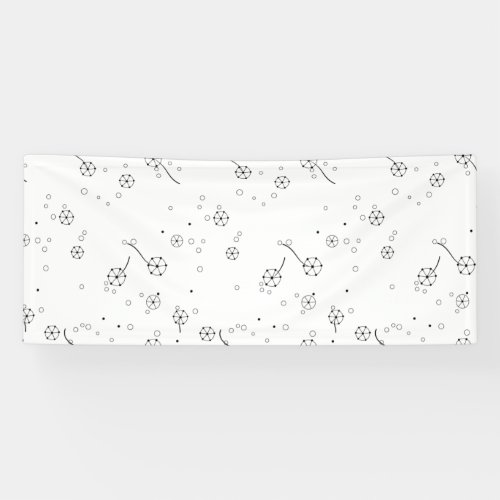 Line Art Star Dust Banner