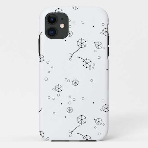 Line Art Star Dust iPhone 11 Case