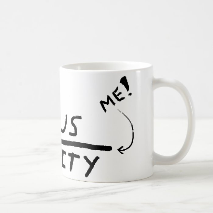 Line between Genius and Insanity Mug