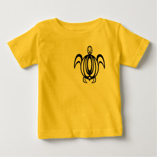 Line Circle Turtle 2-Sided Infant T-Shirts