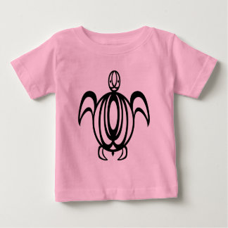 Line Circle Turtle Infant T-Shirts