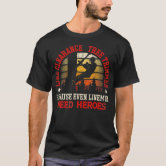  Line Clearance Tree Trimmer - Even Linemen Need Heroes T-Shirt  : Clothing, Shoes & Jewelry