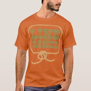 Line Dance Country Dancing Rope Western T-Shirt