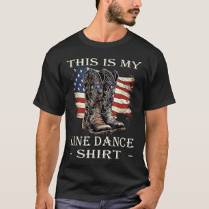 Line Dance Country Music Line Dancing T-Shirt