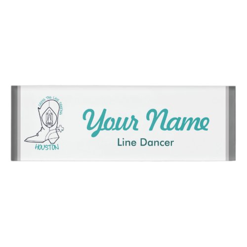Line Dancer Name Tag