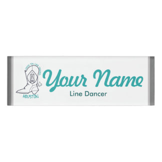 Line Dancer Name Tag