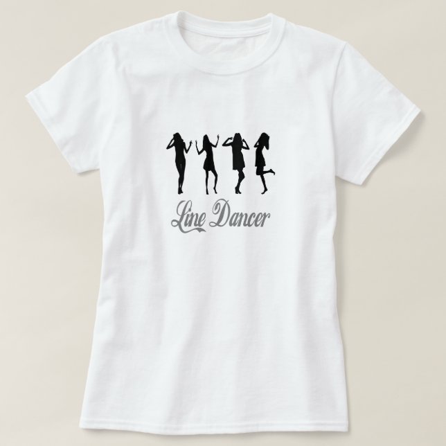 Line Dancer T-Shirt (Design Front)