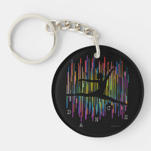Line Dancer (v1) Keychain