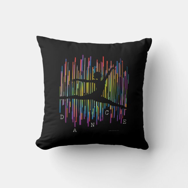 Line Dancer (v1) Throw Pillow (Front)