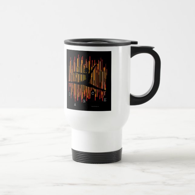 Line Dancer (v3) Travel Mug (Right)
