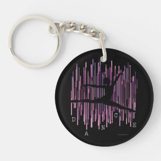 Line Dancer (v4) Keychain