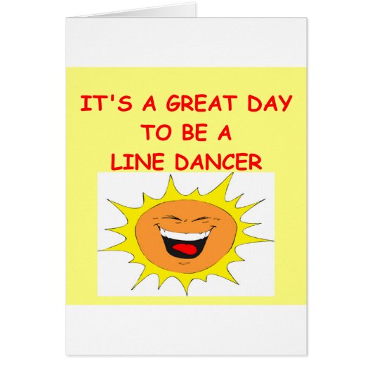 line dancing cards (Front)