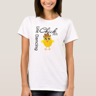 Line Dancing Chick T-Shirt