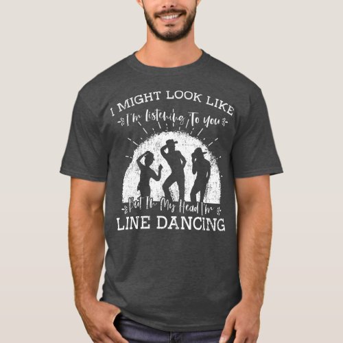 Line Dancing Choreographer Dance Teacher Group T_Shirt