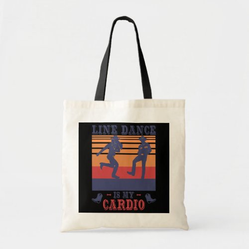 Line Dancing Country Western Music Line Dance Is Tote Bag