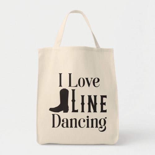 Line Dancing Cowboy Boots Cowgirl Country Music Tote Bag