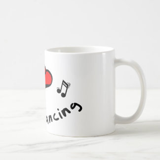 Line Dancing I Heart-Love Gift Coffee Mug
