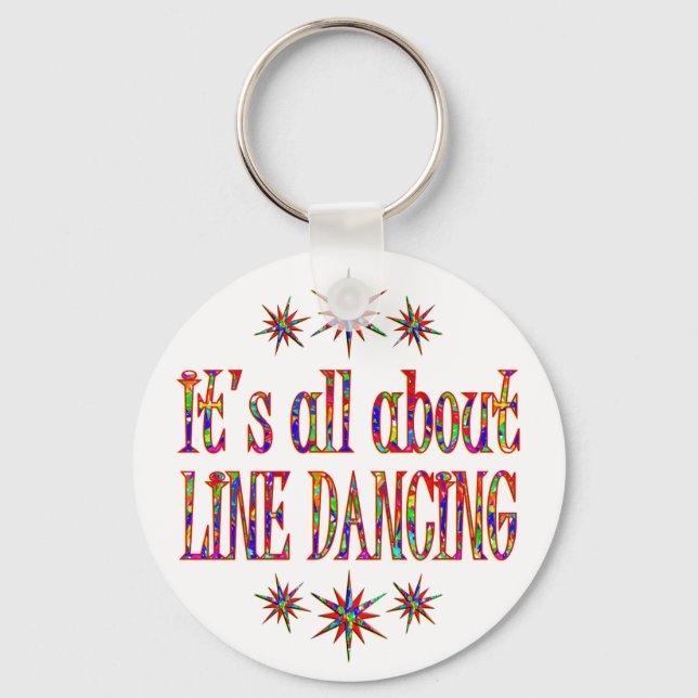 LINE DANCING KEYCHAIN (Front)