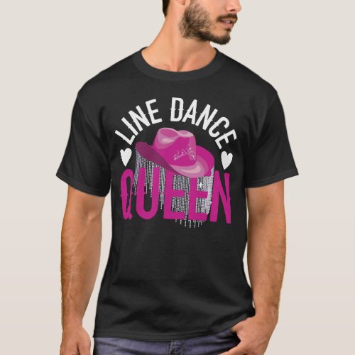 Line Dancing Line Dance Queen Queen T_Shirt