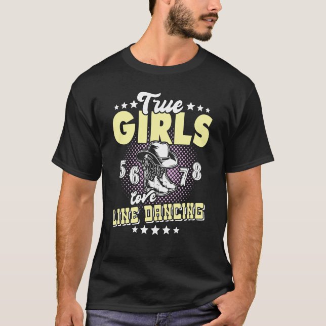 Line dancing Line Dancer Line Dance  5 T-Shirt (Front)