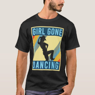 Line Dancing Retro Vintage For Girls And Women T-Shirt