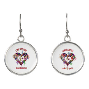 Line Dancing Sparkles Earrings