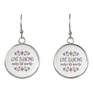 Line Dancing Sparkles Earrings