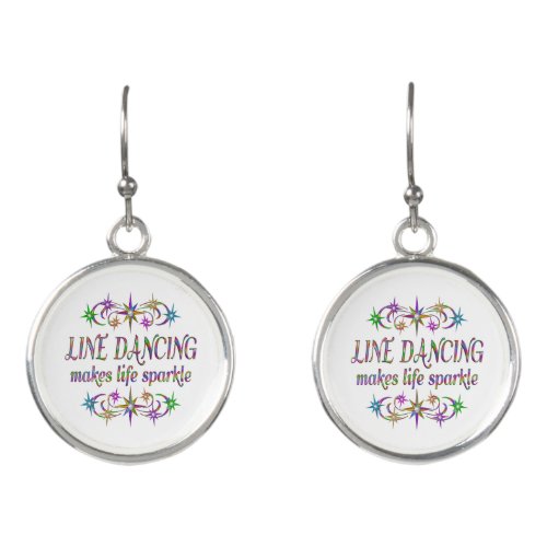 Line Dancing Sparkles Earrings