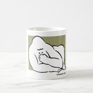 Line drawing of Ishmael. Coffee Mug