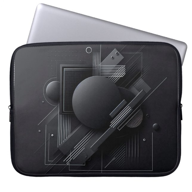 Line Graphic Laptop Sleeve (Front)