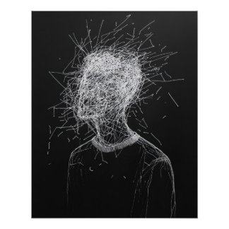 Line head Tear Up Poster