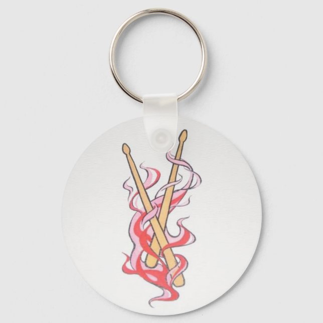 Line logo keychain (Front)